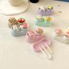 Cartoon Creative Drawer Style Contact Lens Case Compact Portable Contact Lens Care Box Multicolor Contact Lens Companion Box
