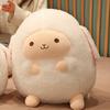 Stuffed Sheep Doll Full Filling Sleeping Accompany Elastic Cute Plush Sheep Cushion for Entertainment