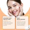 Sunscreen Cream Spf 60+ Long Lasting Uv Protection Facial Sun Block Refreshing Moisturizing Isolation Lotion Skin Care Products