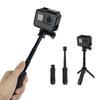 Tripod Mount Selfie Stick Extendable Monopod for Gopro Hero 12 11 SJCAM Xiaomi YI Action Camera Mini Handheld Portable Monopod