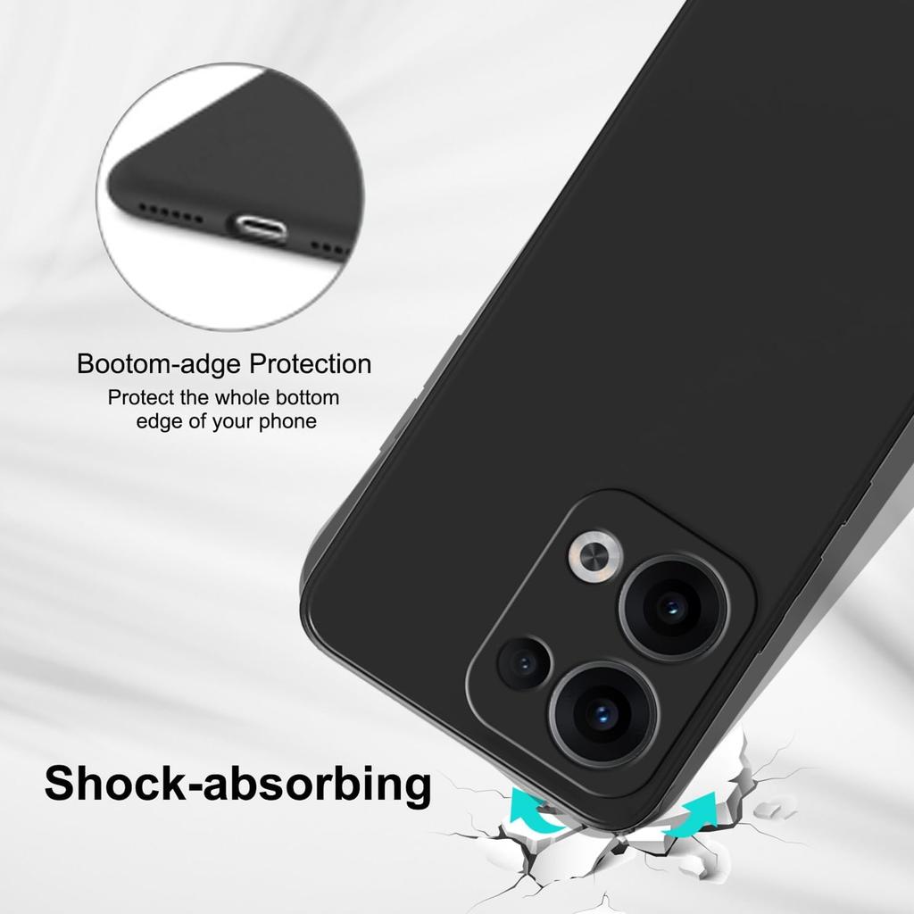 Flexible Liquid Silicone TPU Case For OPPO Reno 13 Pro 5G 13F FS Protective Cover Bumper Shell Fundas Coque