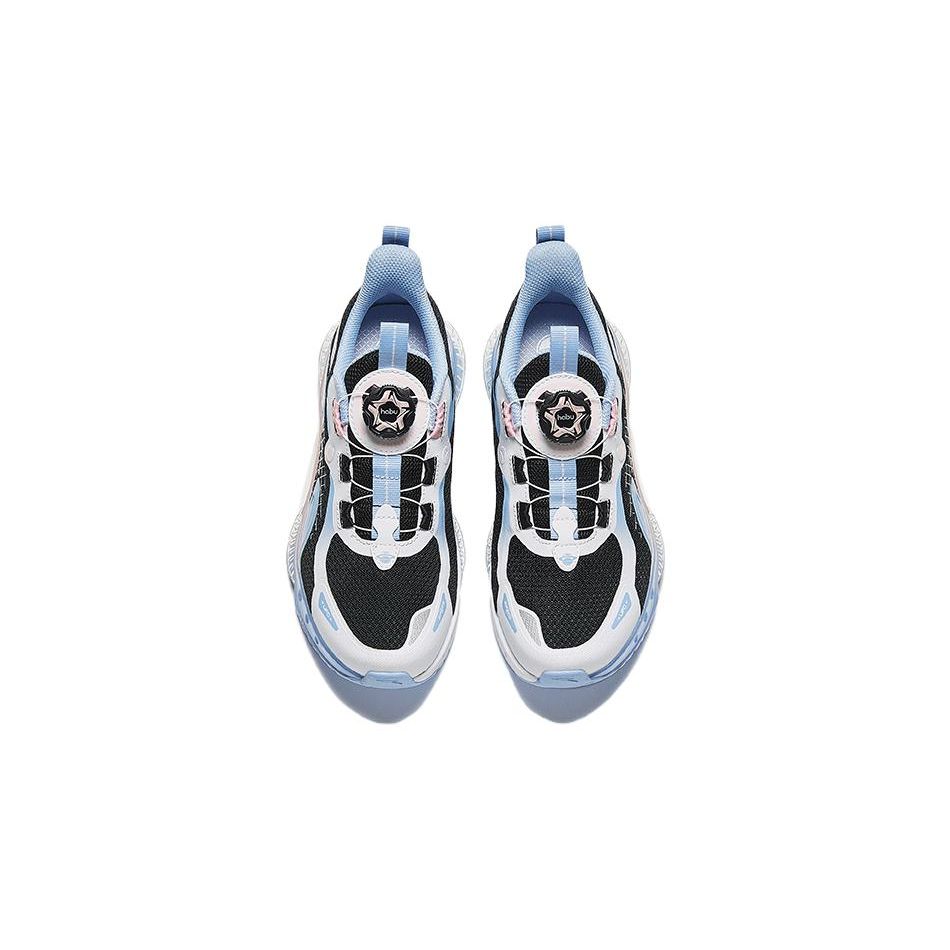 Anta Кроссовки детские UFO 5.0 нескользящие износостойкие низкие детские кроссовки черные белые синие 322335588-3