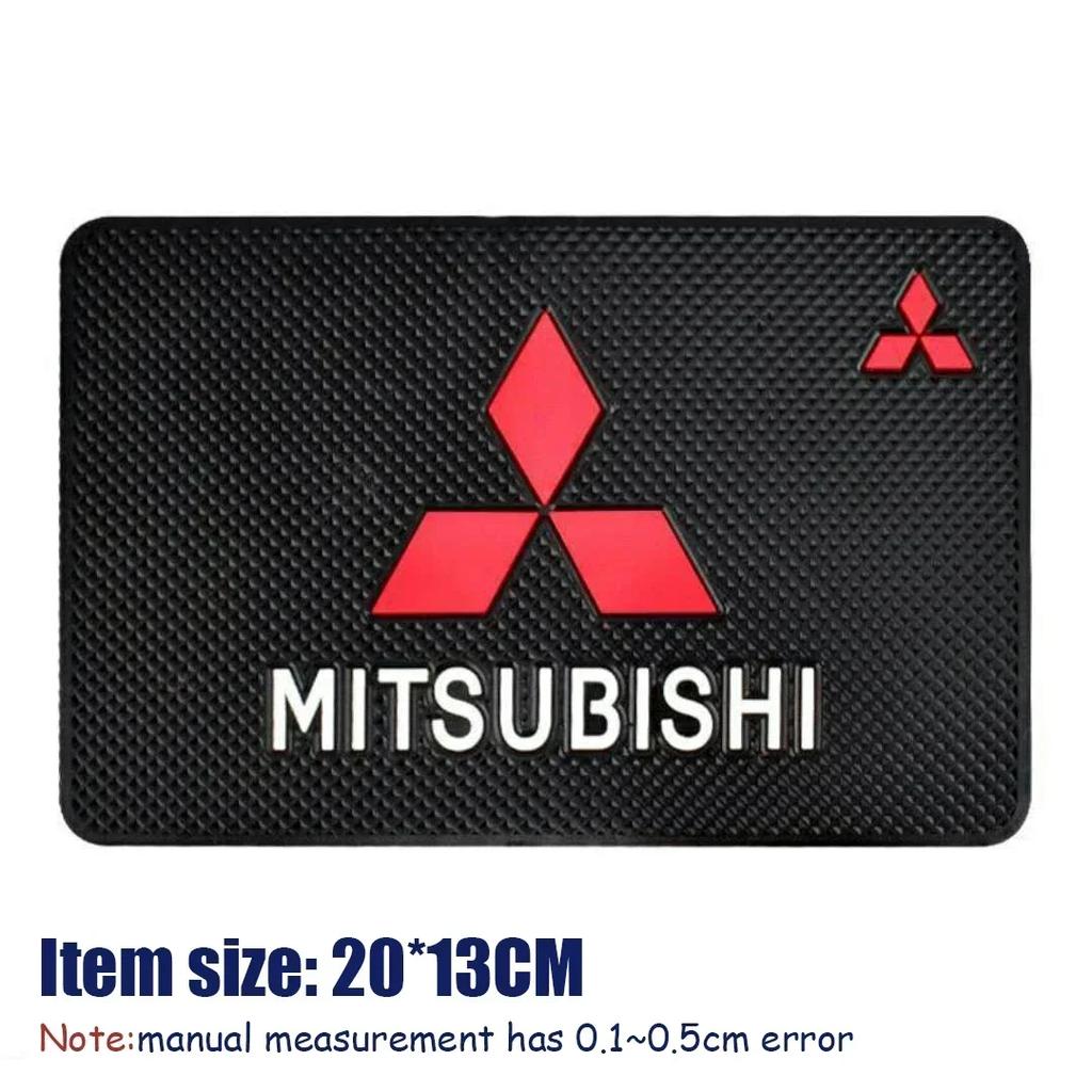 Car Anti Slip Mat Dashboard Sticky Non-Slip Cell Phone Pad for Mitsubishi Lancer 9 ASX L200 Colt Pajero Outlander Eclipse Mirage