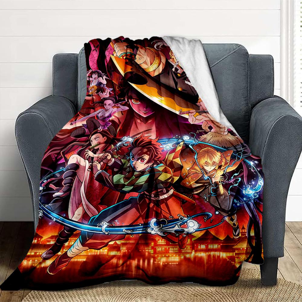 Fantasy Warriors Flannel Blanket Throw Blanket Soft Warm Sofa Bed Camping Car home Decor Unique Christmas Gift C930876