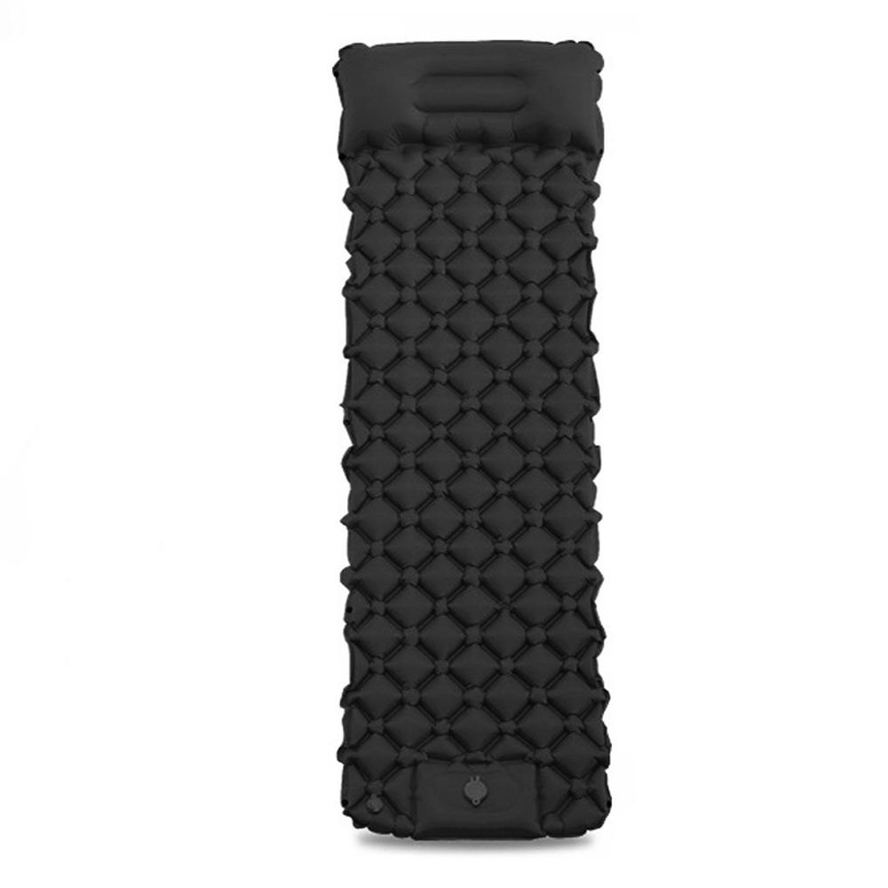 Built-in Pump Camping Air Mattress Thickened Pad Tear-Resistant Inflatable Mattress Foldable Portable