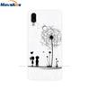 Чехол для Meizu Note 9 Note9 Мягкий ТПУ Силикон Funda Задняя крышка Для Meizu M9 Note Чехол M9Note M 9 Чехол для телефона с принтом розы Coque Para