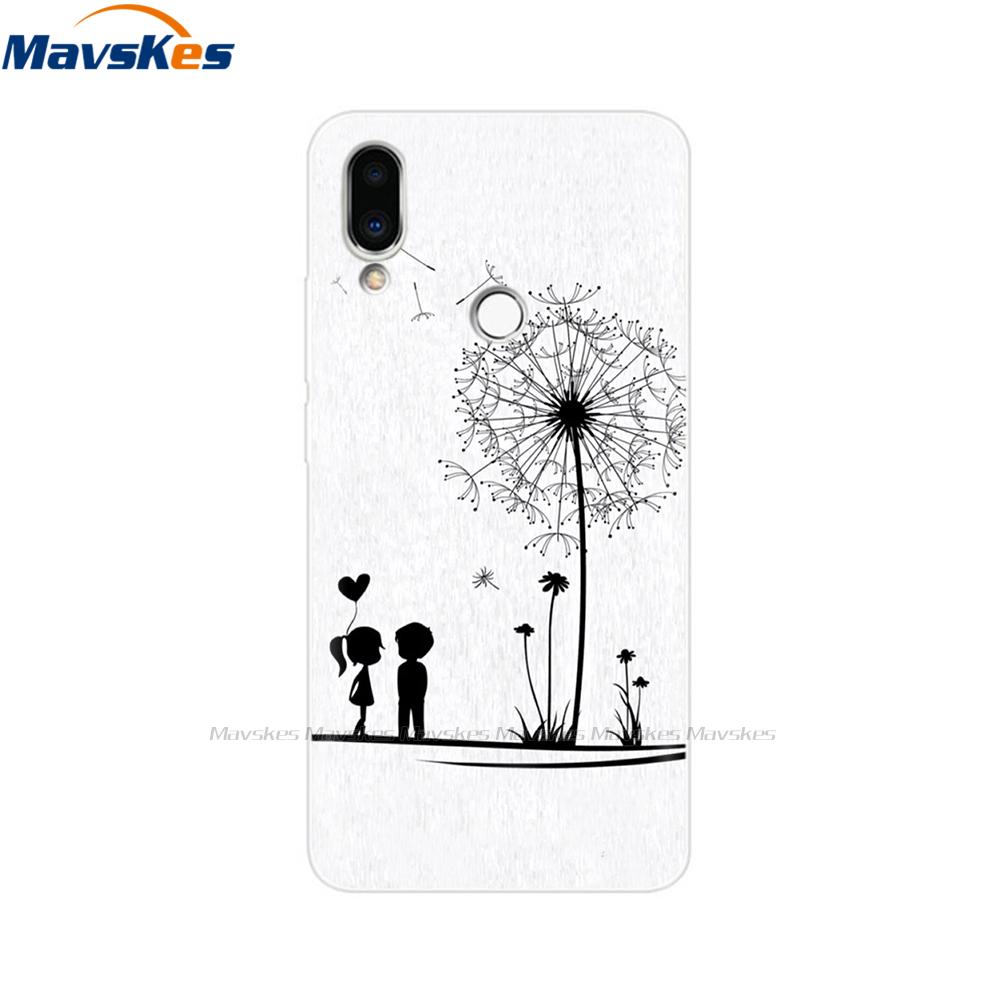 Чехол для Meizu Note 9 Note9 Мягкий ТПУ Силикон Funda Задняя крышка Для Meizu M9 Note Чехол M9Note M 9 Чехол для телефона с принтом розы Coque Para