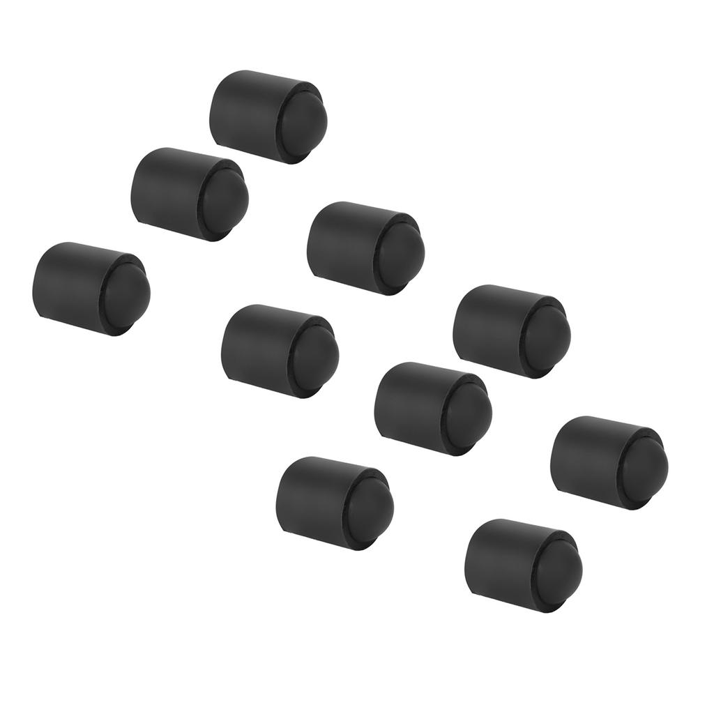 10 шт. резиновый чехол для бильярдного кия, защитный колпачок для бильярдного кия, аксессуар (черный)
