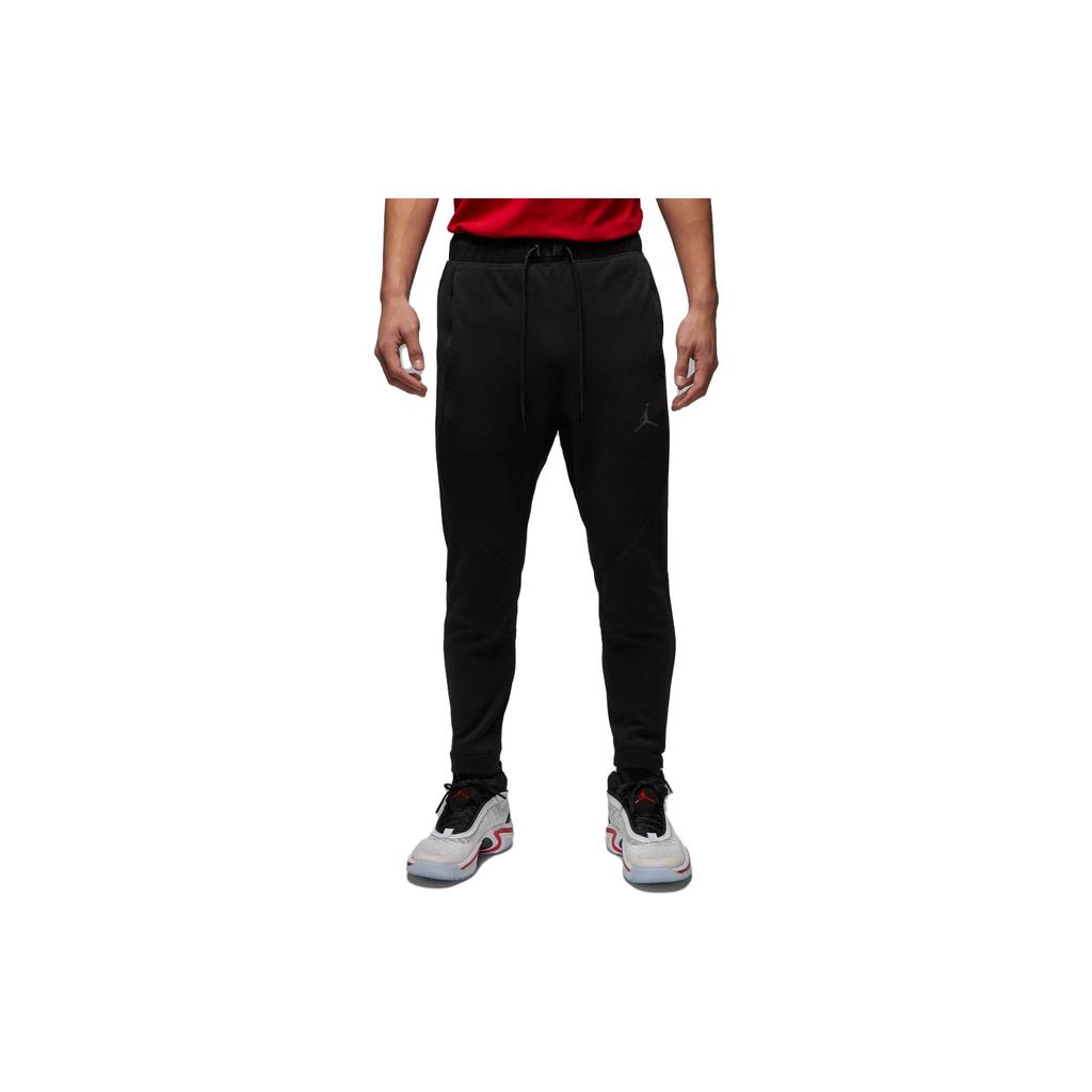 Jordan Dri-Fit однотонные быстросохнущие спортивные брюки с эластичной резинкой на талии, мужские брюки, черные DV9786-010