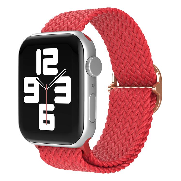 Плетеная петля Solo для Apple Watch Band 44 мм, 40 мм, 45 мм, 41 мм, 49 мм, 42 мм, 38 мм, эластичный браслет IWatch Series 7, 3 SE, 6, 8, ультра-ремешок для ремешка для наручных часов