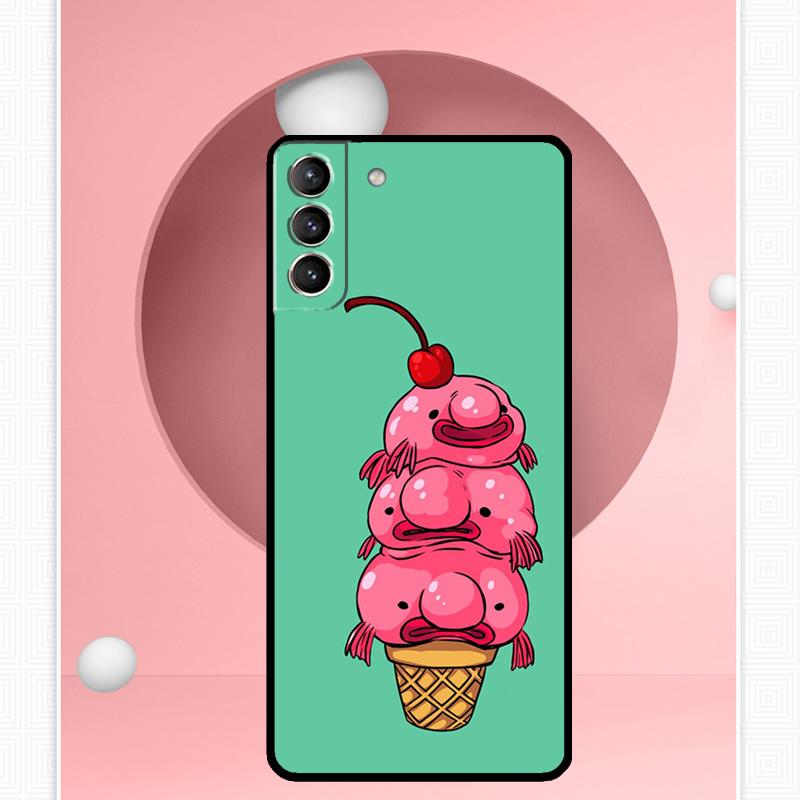 Blobfish Case For Samsung Galaxy S25 Ultra S20 S21 S22 S23 S24 Plus S9 S10 S24 FE S25 FE Cover Funda