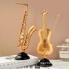 Creative Model Decoration Gift Violin Resin Music Artwork Ornament Office Living Room Light Luxury Musical Instrument Decoration