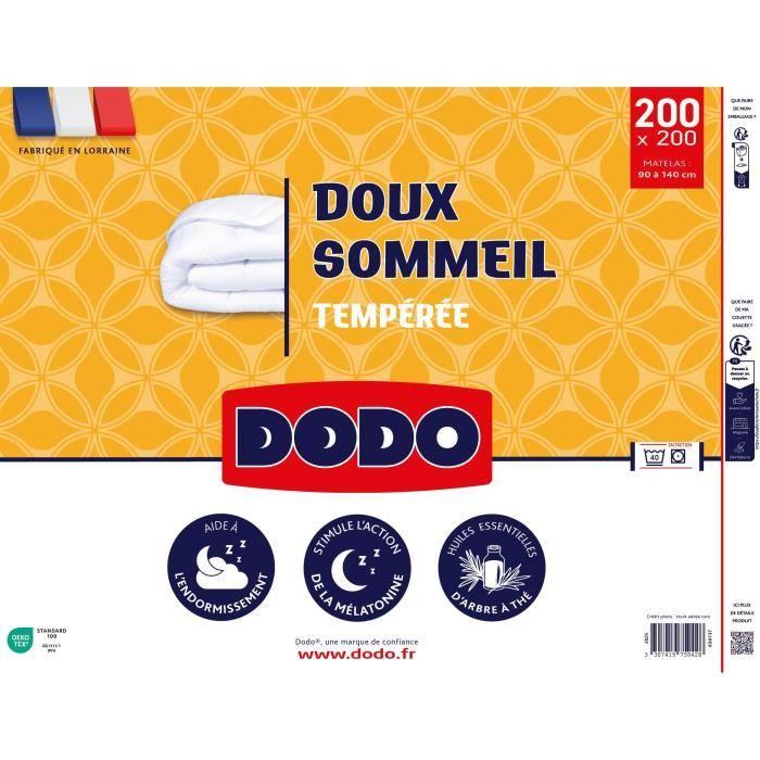 DODO - Moderate Weight Duvet 300 G/m² - SWEET SLEEP - 200 X 200 Cm - White