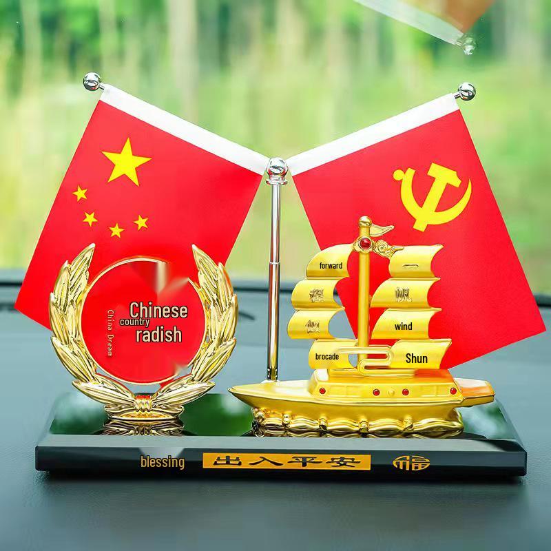 Гладкое плавание Сплав Парусник Настольное украшение: Креативный декор дома и офиса