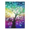 Colorful Abstract Flower Tree Landscape Poster and Prints, Canvas Painting, Wall Art for Living Room, Home Decor