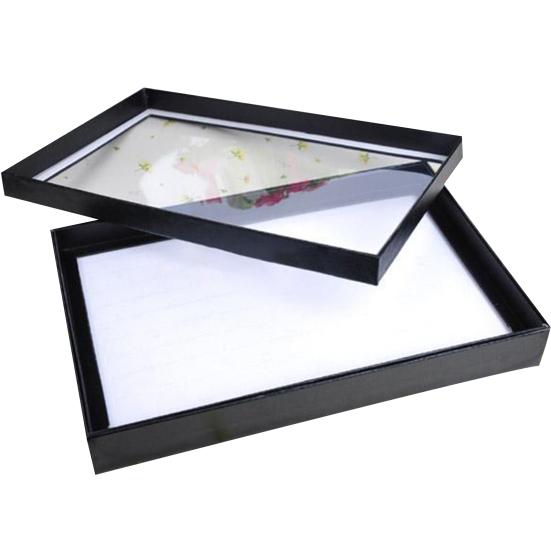 Коробка для сережек на 100 слотов, устойчивая к царапинам, широко открывающаяся, практичная, большая емкость, чехол для ожерелья на каждый день