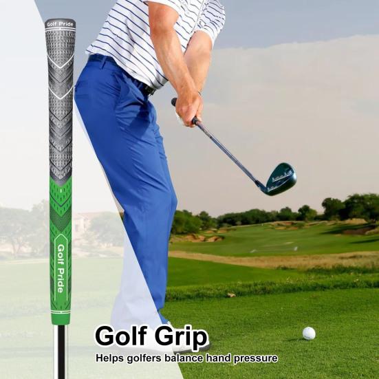 Резиновая ручка для клюшки для гольфа Нескользящая Мягкая текстура Хорошая гибкость Простая установка Универсальная ручка для клюшки для гольфа Учебное пособие