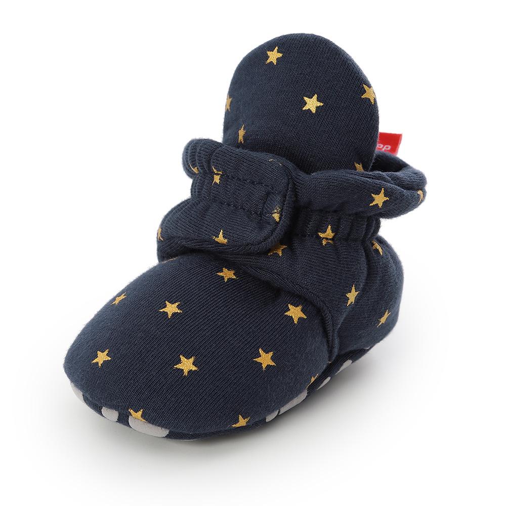 Soft Sole Cotton Baby and Toddler Socks Shoes - M1920