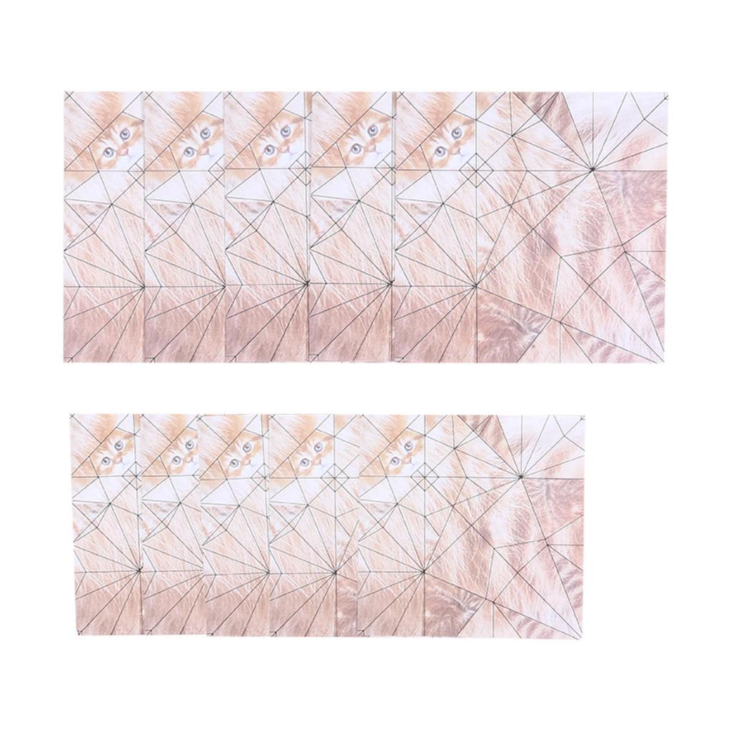 Сделай сам Бумажные кошки Собака Ручная работа Оригами Бумага для складывания Милые фигурки Веселое занятие для творчества Подарок для любителей животных Набор для складывания бумаги Украшение для дома