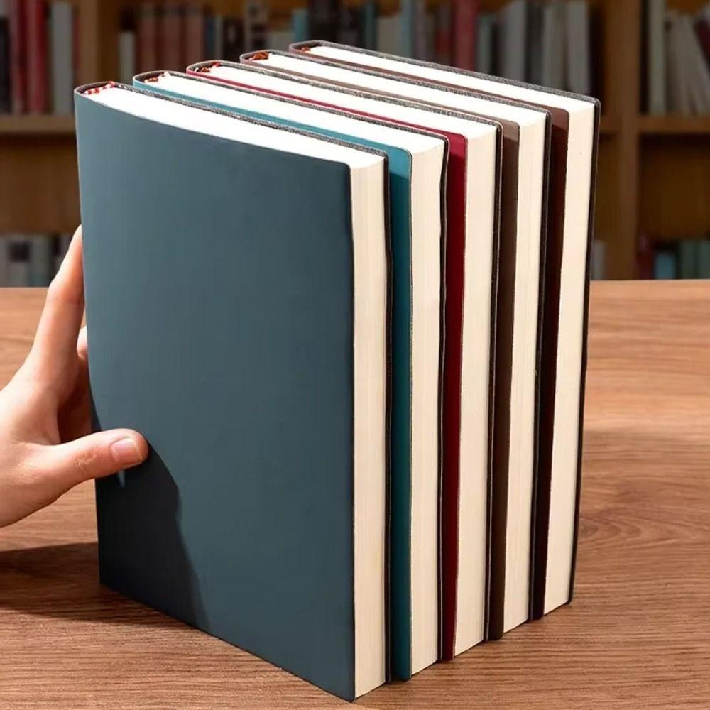 120Pages Note Pad Soft Leather Hand Account Book High Quality Diary Book  School Office