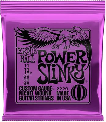 Струн для электрогитары ERNIE BALL 2220 POWER SLINKY [Набор 3] [11-48]