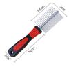 Removing Tangles Double Sided Comb Metal Pet Steel Comb New Dog Grooming Comb  Pet