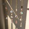 Faux Crystal Sun Catcher Hanging Colorful Sun Catcher Rainbow Prism Sun Catcher for Window Garden Tree Wedding Party Car Home Indoor Outdoor Decor