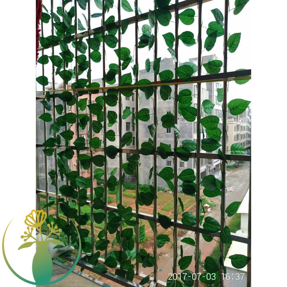 Большие Зеленые Искусственные Листья-Украшения для Плюща и Декора Крыши