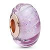 925 Sterling Silver Charm Shimmering Radiant Effervesence Heart Wavy Fancy Murano Glass Bead Fit Popular Bracelet Jewelry