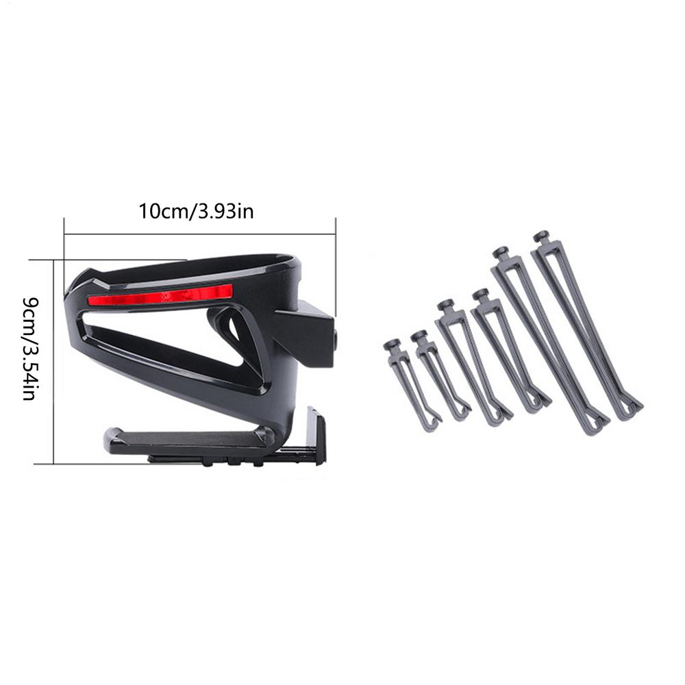 Многофункциональное автомобильное крепление для бутылки с зажимами, регулируемый автомобильный держатель для стакана для кофе, напитков, молока