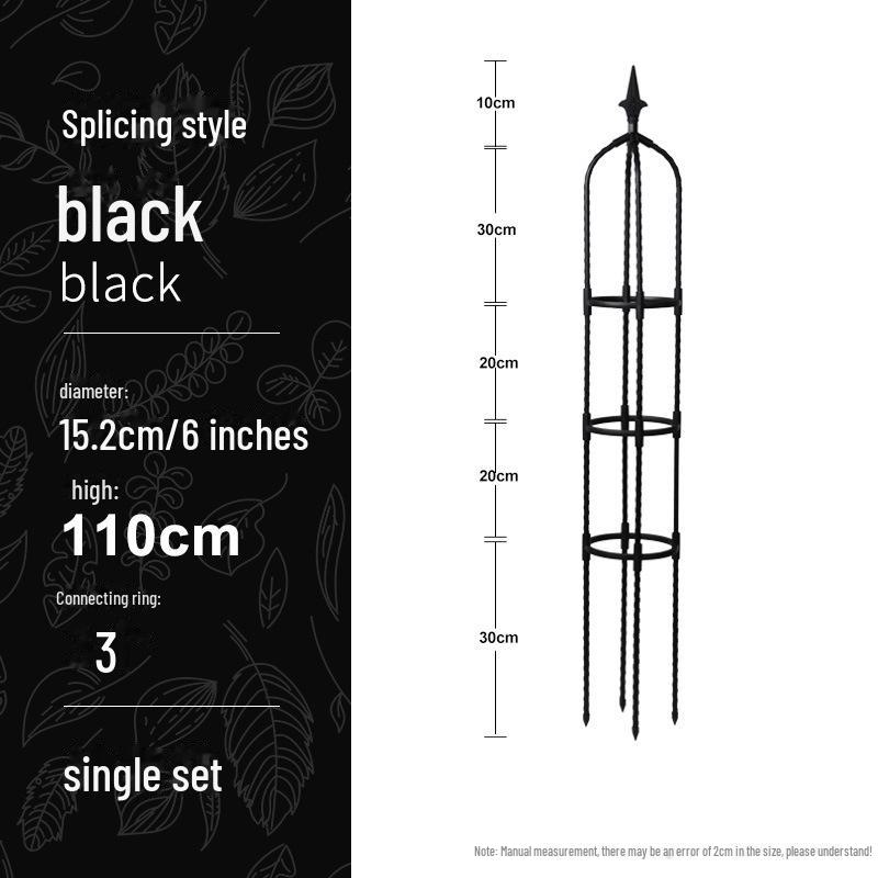 8-миллиметровая стойка для вьющихся растений и опорный кронштейн для цветов