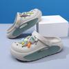 Cute And Breathable Cartoon Kids Summer Clogs For Girls With Non-slip Design