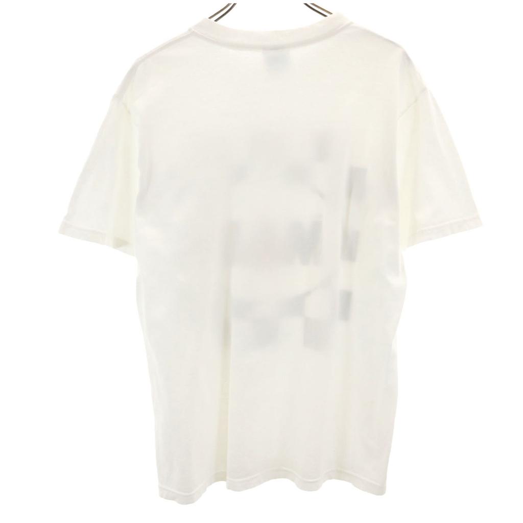 HECTIC MAD Футболка с коротким рукавом M белая Мужская Б/У