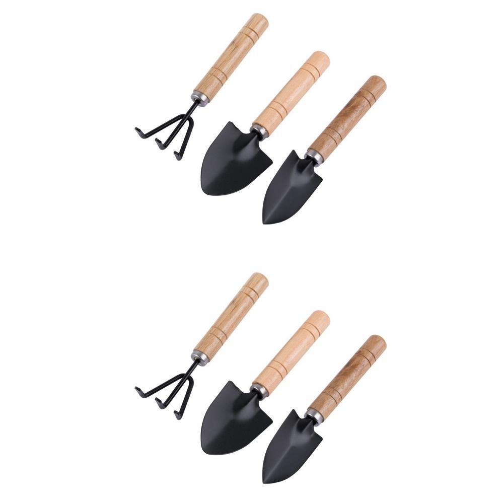 3 шт./набор мини-садовых инструментов, миниатюрный набор для посадки цветов, набор для посадки растений в горшках, детские садовые принадлежности