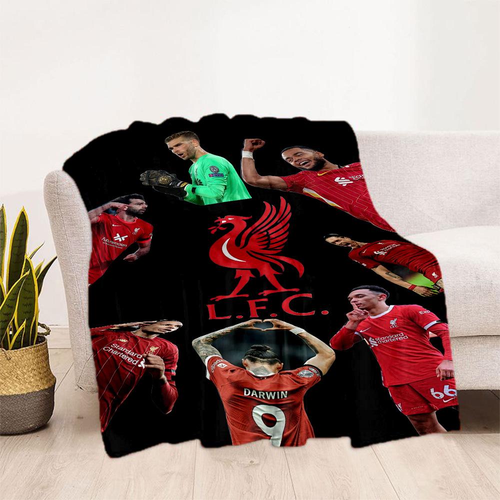 Liverpool Football Club Blanket Ultrasoft Perfect For Couch Office Bedding For All Occasions Playful Design Unique Gift For Family And Friends Camping