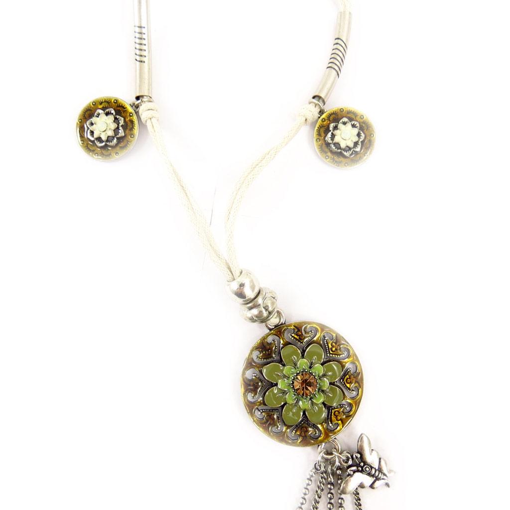 Les Trésors De Lily [E5755] - Дизайнерское длинное колье «Воспоминания о прошлом», янтарный