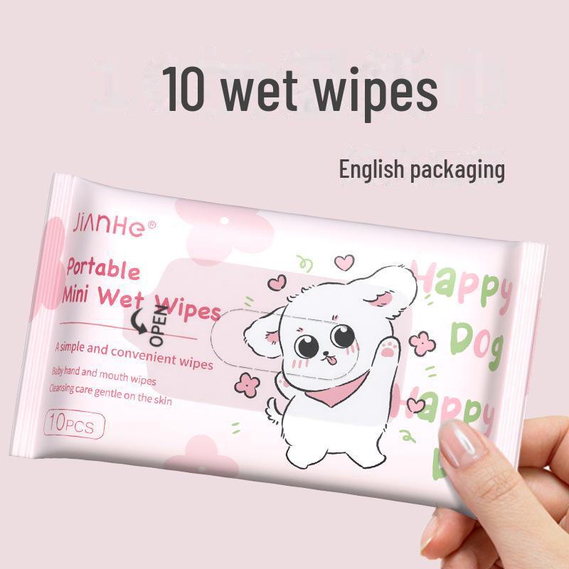 Infant Hand & Mouth Cotton Soft Wet Wipes - Gentle Clean for Baby