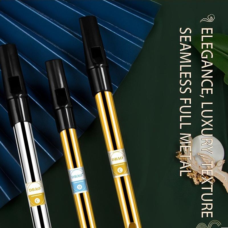 1 шт. подлинная ирландская флейта-свисток C/D ключ оловянный пенни-вистл с 6 отверстиями идеальный традиционный ирландский музыкальный инструмент