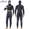 Diving Suit 5MM Fishing Hunting Split Hooded Warm CR