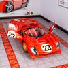 Bburago 1967 Ferrari 330 P4 Daytona Le Mans Модель винтажного гоночного автомобиля