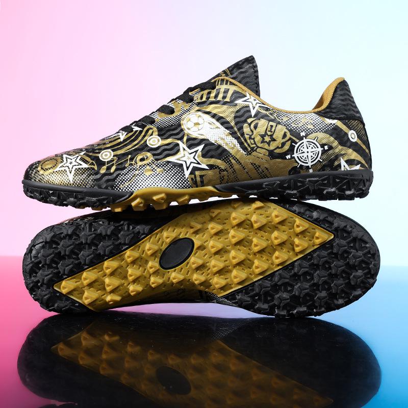 Детские профессиональные футбольные бутсы с длинными шипами для мальчиков и девочек - Средние и большие размеры