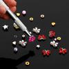 Professional Short Piercing Ball Grabber Tools Metal Prong Pick-up Holder Jewelry Bead Tweezer Catcher