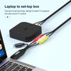 USB 2.0 RCA Video Capture Card USB AV Recorder VHS TV DVD VCR Audio Capture Adapter RCA To USB Video Converter for Mac