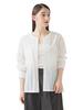 LIFE STORE by BEAMS Sheer Shirt BMING Women's Off-White (S-M)