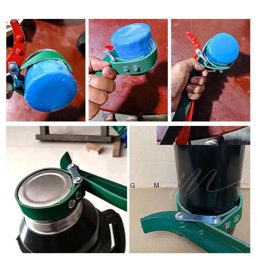 Ключ для масляного фильтра ременного типа противоскользящий съемник инструмент для масляного фильтра 9/12 дюймов ременный ключ масляный фильтр для мотоцикла автомобильный ремонт