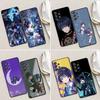Чехол для телефона Scaramouche Genshin Impact для Samsung Galaxy A13, A21s, A22, A31, A32, A52, A53, A71, A80, A91 Мягкий черный чехол для телефона