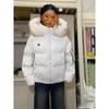 Winter College Style Casual Age-reducing Design Fur Collar Hooded Cotton Clothes New Fashion Warm Jacket