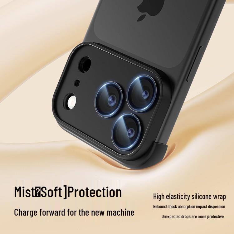 Полностью безрамочный чехол для iPhone 17 Pro: Полуоблегающий, Защита объектива, Ударопрочный