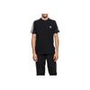 Adidas Originals Clover Retro 3-полосная футболка с круглым вырезом и короткими рукавами, мужские топы, черные ED6116