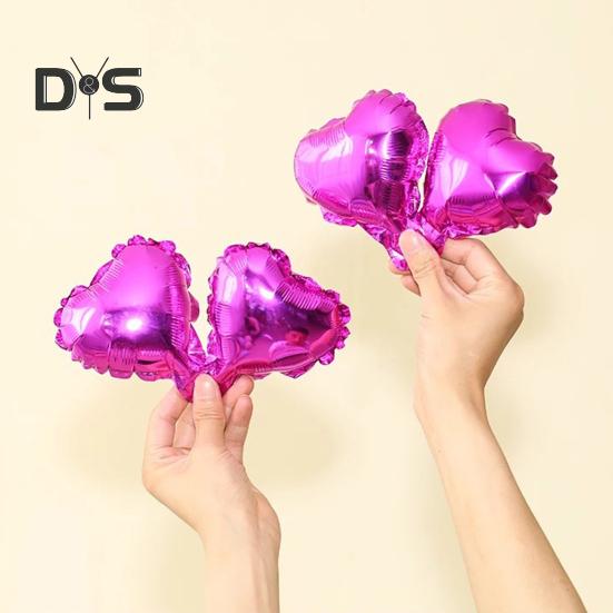 10 шт. достаточное количество пентаграмм фольгированные шары анти взрыв привлекательные сердечные праздничные шары аксессуары для дня рождения